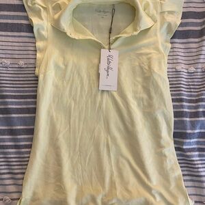 Walter Hagen Light Yellow Blouse